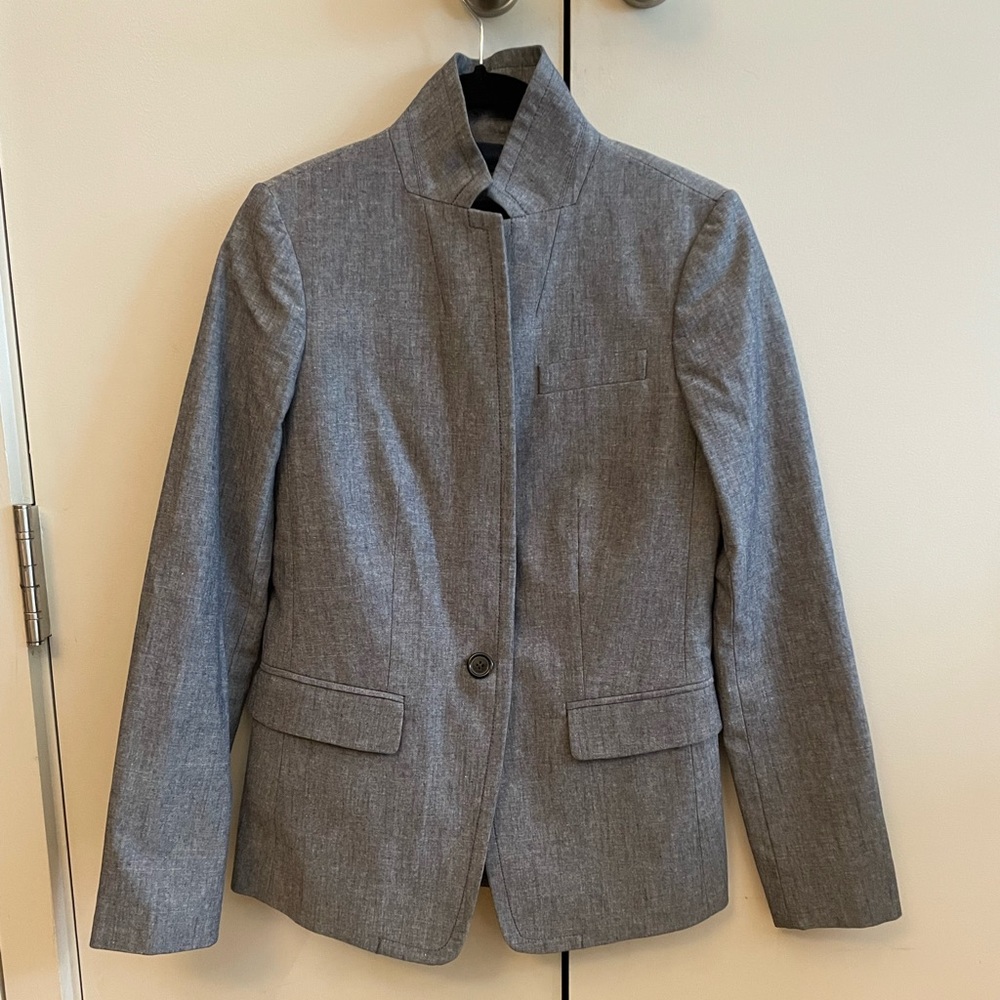 Chambray J.crew blazer